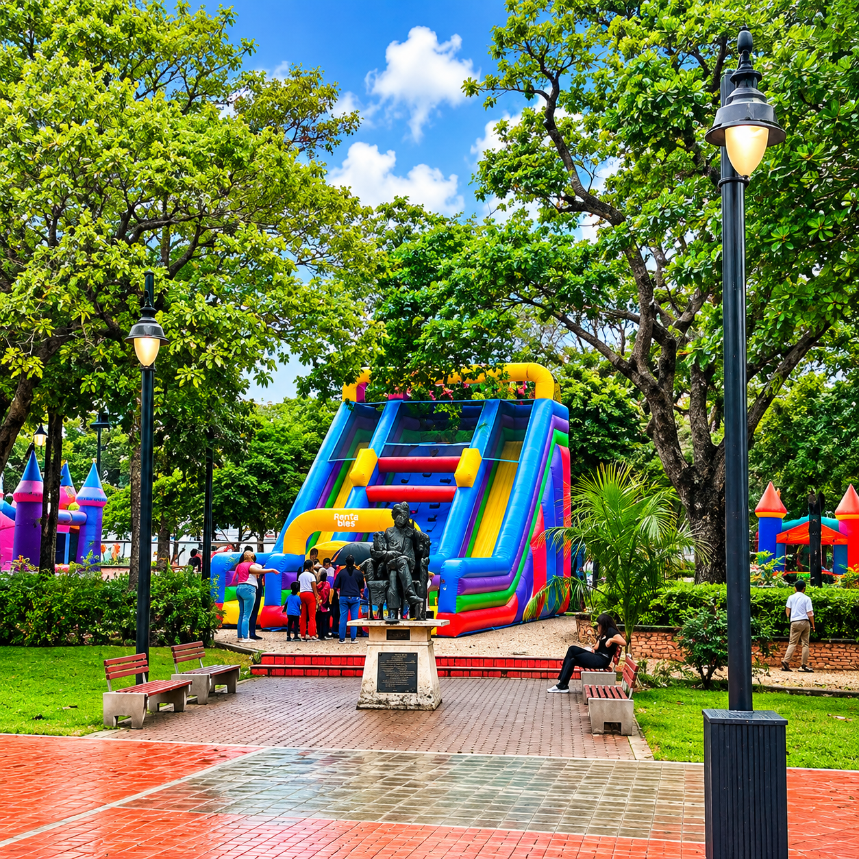 Juego Inflable Vertical Rush