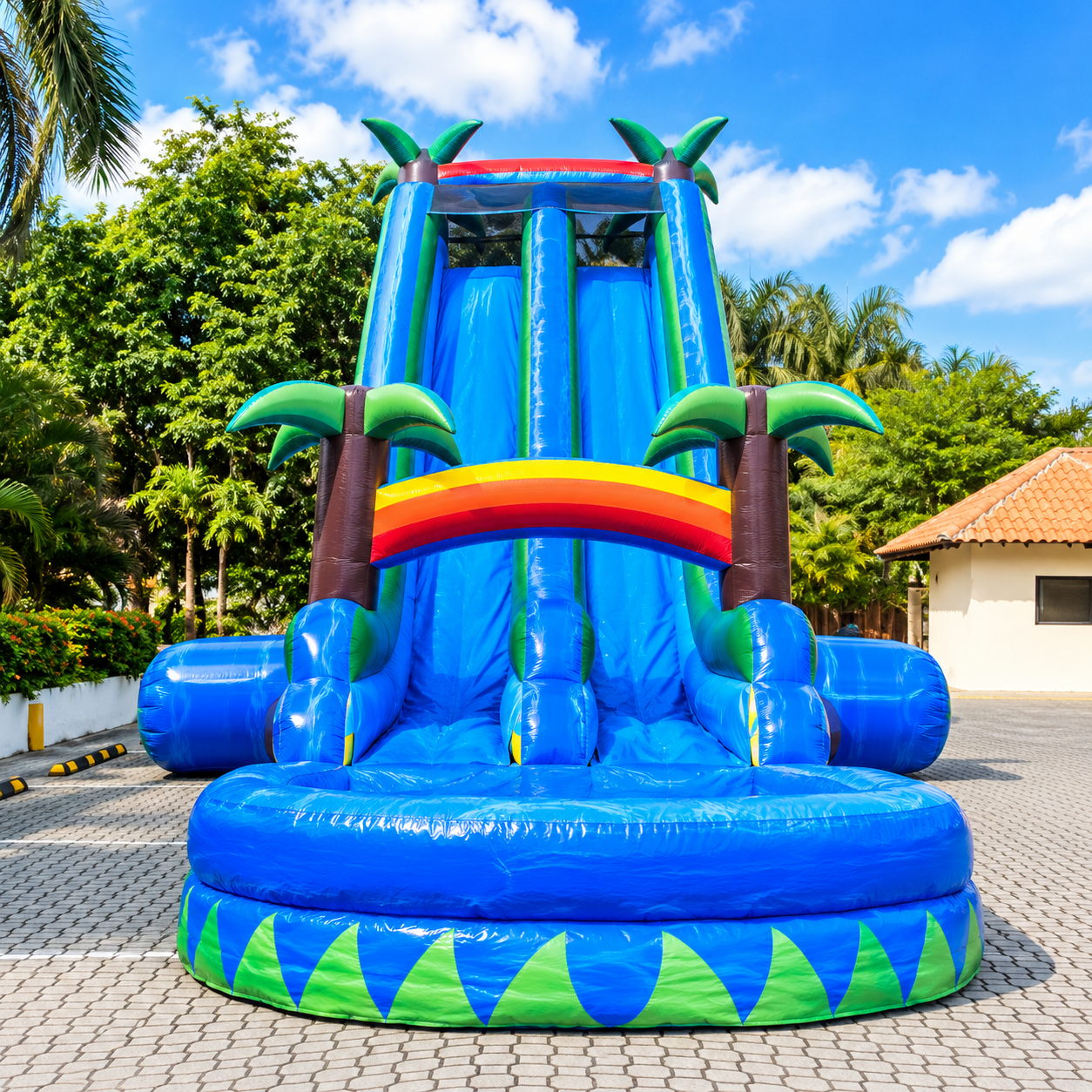 Juego Inflable Tropical